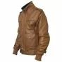 Veste Cuir Vintage Homme