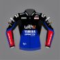 Veste de moto bleue Yamaha