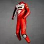 Eddie Lawson Cagiva Costume de Moto 1992 Vue de gauche