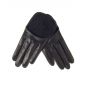 Gants En Cuir Noire