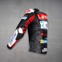 Francesco Bagnaia Blouson Ducati Moto WT 2023 vue du côté gauche
