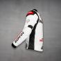 Honda Repsol Leather Jacket White left side view