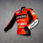 Jack Miller Blouson Cuir Moto Ducati MotoGP 2022 Vue de gauche