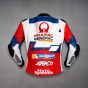 Blouson Moto Cuir Ducati Johann Zarco MotoGP 2022 vue arrière