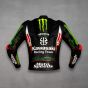 Veste Cuir Moto Kawasaki Jonathan Rea WSBK 2023 vue arrière