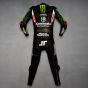 Combinaison Cuir Moto Kawasaki Jonathan Rea WSBK 2023 vue arrière