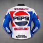 Veste Moto Suzuki Kevin Schwantz Pepsi Gp 1988 Vue arrière
