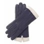 Gants En Cuir Bleu 