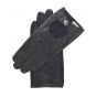 Gants Cuir Noir