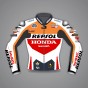 Luca Marini Leather Repsol Jacket MotoGP 2024 front view