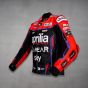 Maverick Vinales Aprilia Road Motorcycle Jacket MotoGP 2023 left view