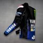 Veste Monster Yamaha Maverick Vinales MotoGP 2020 vue de gauche
