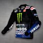 Veste Monster Yamaha Maverick Vinales MotoGP 2020 vue du côté gauche