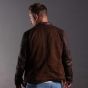 Veste Moto Marron