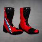 Bottes Moto Rouges