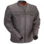 Veste de Moto en Cuir Premium