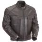 Veste en cuir de moto