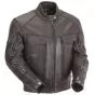 Veste en cuir de moto