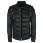 Veste en cuir gothique pour hommes
