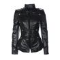 Veste Gothique en Cuir