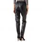 pantalon simili cuir femme