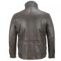 Veste Cuir Col Fourrure Homme