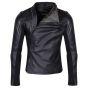 Veste en cuir slim fit