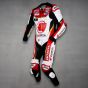 Takaaki Nakagami MotoGP 2019 Combinaison de Course LCR Honda vue de gauche