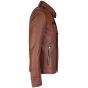 Veste Cuir Homme Marron