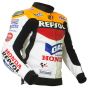 repsol honda veste de cuir