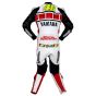 Valentino Rossi Yamaha Cuir Blanche
