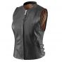 Gilet de moto en cuir classique