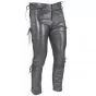 Pantalons en cuir à lacets
