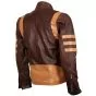 Blouson Moto Marron