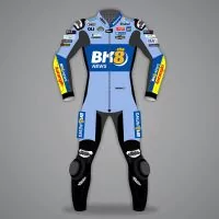Alex Marquez Ducati Gresini Motorcycle Leathers MotoGP 2026 front view