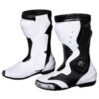 Bottes de course en cuir