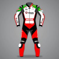 Axel Bassani Motorcycle Race Suit Kawasaki SBK 2026