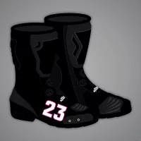 Black Moto Boots