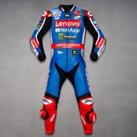 Costume De Moto Bleu
