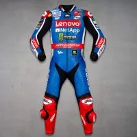 Costume De Moto Bleu
