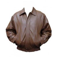 Veste pilote marron