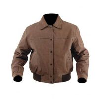 Veste en cuir pilote