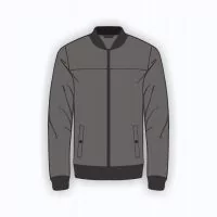 veste bombardier personnalisée