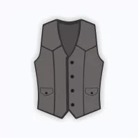 gilet de moto en cuir sur mesure