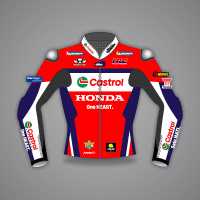 Veste de pilote Honda