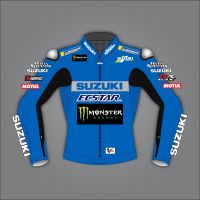 veste Suzuki GSXR bleue