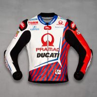 veste de moto en cuir Ducati