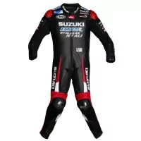 maverick vinales suzuki costume noir