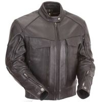 Veste en cuir de moto