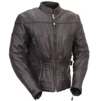 Veste de moto rétro